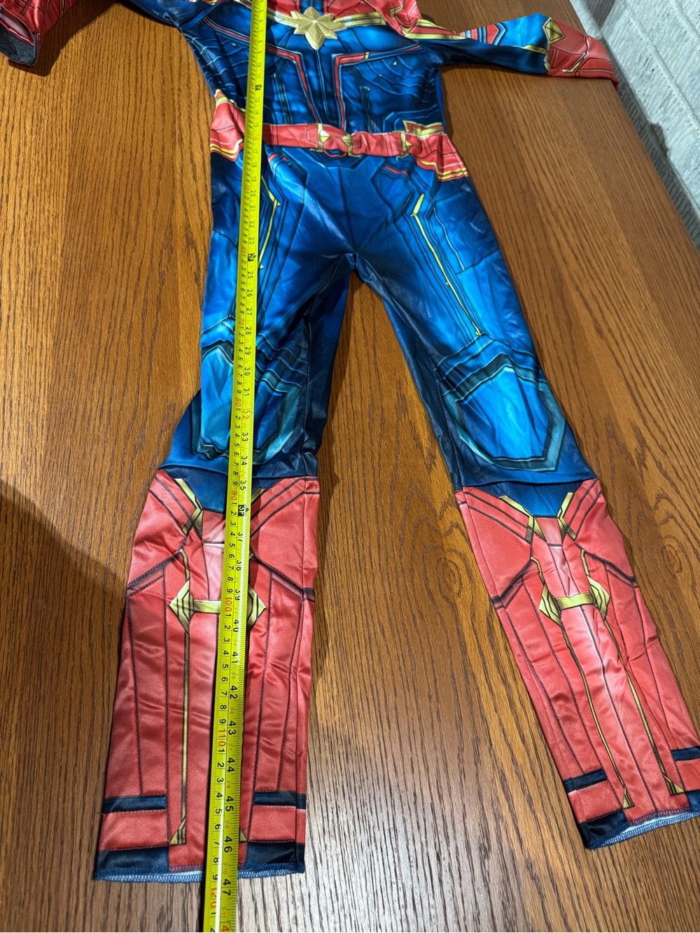 Marvel Captain Marvel Hero Costume Child Medium Light Up Halloween Cosplay - Picture 6 of 8